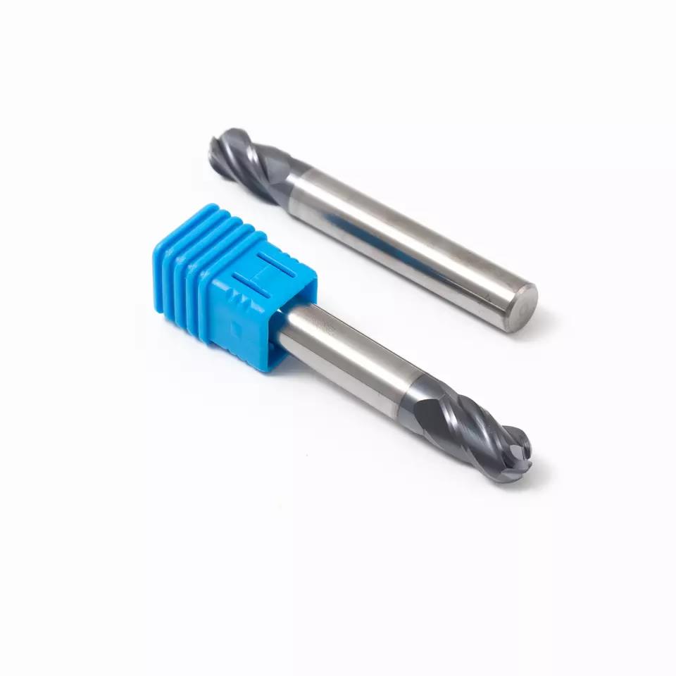 HRC55 Fräser Cnc Vollhartmetall-Schaftfräser für Stahl/Gusseisen